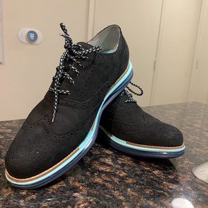 NWOT Cole Haan - WMNS Dress Shoe Black Blue Tint - Original Grand Zero
